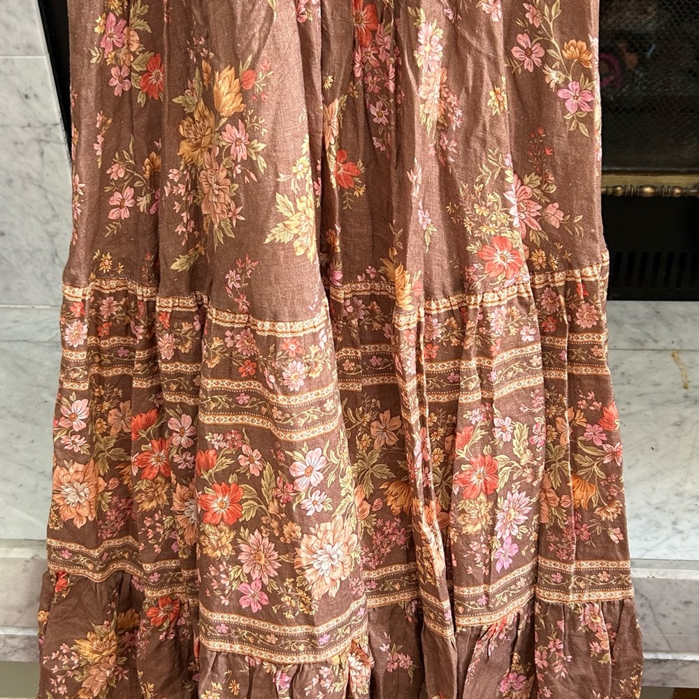 Spell Meadowland Linen Maxi Dress - Picture 10 of 16